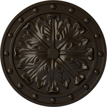 Foster Acanthus Leaf Ceiling Medallion (Fits Canopies Up To 2 1/4), 20 1/2OD X 1 1/2P